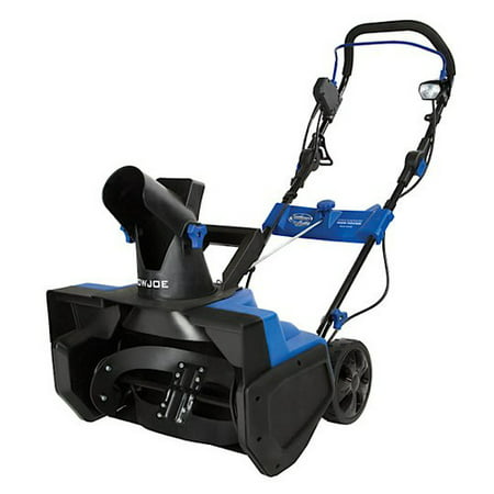Snow Joe SJ619E Electric Single Stage Snow Thrower | 18-Inch · 14.5 Amp Motor | LED (Best Single Stage Snow Blower Reviews)
