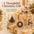 thumbnail image 6 of 3D Christmas Glass Art Cup, Christmas Cups Stemless Wine Glasses Holiday Glassware, Xmas Party Home Festive Decor Gifts, 6 of 7