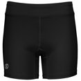 thumbnail image 2 of Holloway Sportswear XS Womens PR Max Compression Shorts Black 221338, 2 of 7