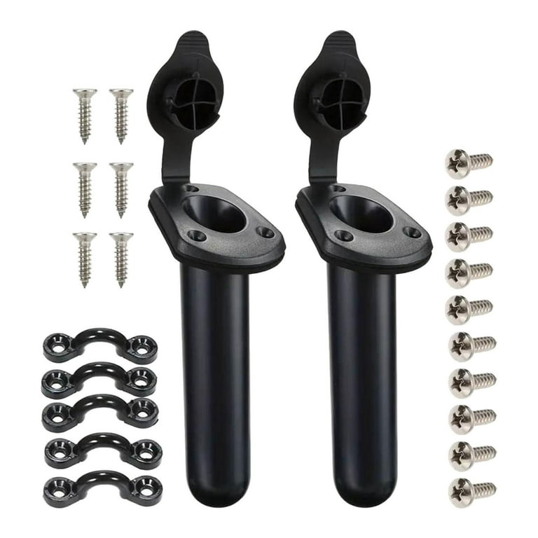 Kayak Fishing Rod Holder Fishing Tackle Accessory Tool ,Easy to Install  ,Kayak Deck Flush Mount Rod Holder for Fishing Boat