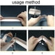 thumbnail image 4 of Tira de sellado de pared acrílica Cinta de sellado adhesiva impermeable Cinta de reparación de inodoros de baño, Tipo 10 Advancent HA7326-10B, 4 of 6