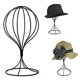 thumbnail image 1 of 2025 Classic Design Black Metal Hat Rack for Home Storage, 1 of 1