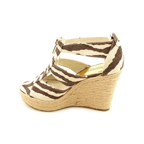 Michael kors outlet damita wedge gold