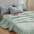 thumbnail image 4 of AYktou Cotton Comforter-Machine Washable Lightweight Quilt,Ideal for AirConditioned Rooms All-Season Cool Comfort Easy Care 110x150cm/43.3x59.05in,Twin/Full, 4 of 9