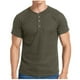 thumbnail image 1 of Chaqueta Casual de Color Sólido de los Hombres, Botón de Manga Corta Delantera Cuello Redondo Blusa Ligera para el Uso Diario Y el Trabajo, Moda Superior, 1 of 6