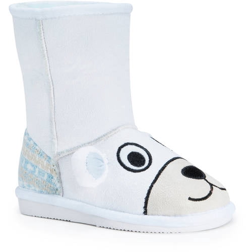 MUK LUKS Kid's Snowball Polar Bear Boots