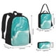 thumbnail image 2 of Easygdp Teal Turquoise 1 Mochila para Niños y Niñas con Set de Caja de Almuerzo y Estuche para Lápices 3 en 1, Mochila Escolar Estampada para Adolescentes, 2 of 7