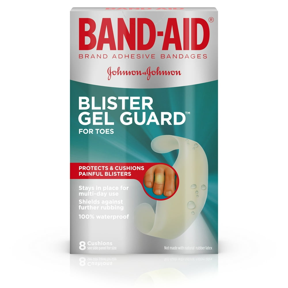 BandAid Brand Blister Protection, Adhesive Bandages for Fingers and