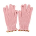 thumbnail image 4 of Ugoldhm Women's Touchscreen Winter Gloves, Full Finger Stretch Knit Gloves for Cycling & Work, 4 of 8