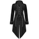 thumbnail image 1 of Chaqueta estilo frac estilo steampunk estilo gótico SIAEAMRG para hombre, color negro, talla L, 1 of 6