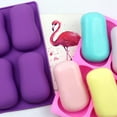 thumbnail image 4 of 2Pcs Oval Silicone Soap Molds, Classic Oval Shaped Molds for Chocolate Jelly Candy Making, 4 of 5