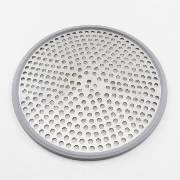 Strainer for Shower Drain Stainless Steel Hair Catcher with Silicone Rim Floor Drain Filter Screen Protector for Bathroom Clogging Durable Bathtub Drain Cover and Stopper