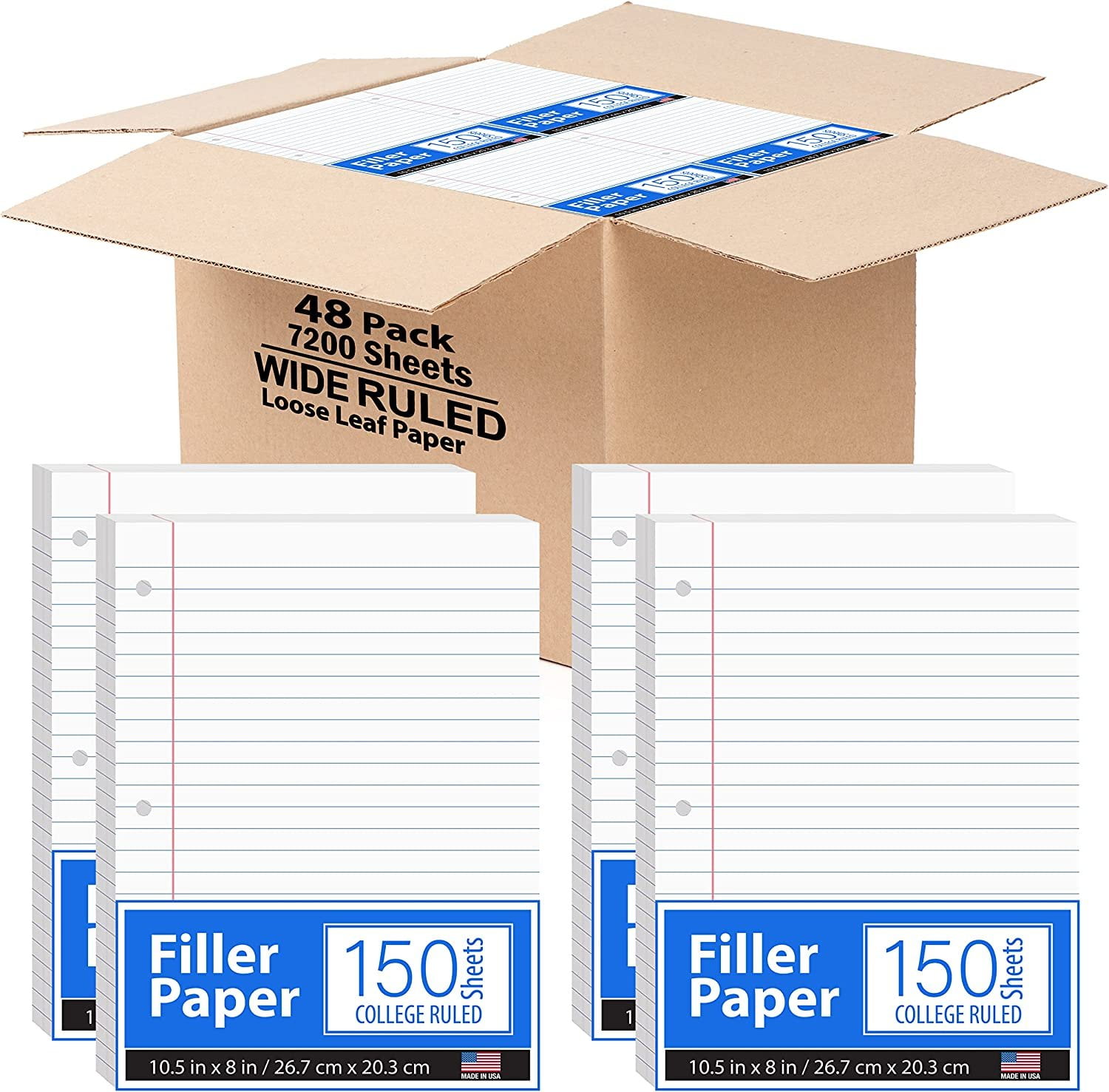 Notebook Paper Loose Leaf Paper College Ruled Paper 10 5 X 8 Filler notebook-paper-loose-leaf-paper-college-ruled-paper-10-5-x-8-filler