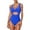 BU1, variant on Womens One Piece Swimsuit with Tummy Control, V-Neck High-Cut Monokini in Solid Colors for Comfortable and Stylish Beach Wear
