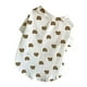 thumbnail image 2 of Camiseta para perro de manga corta, transpirable, absorbente del sudor, elástica, linda ropa de algodón para cachorros y gatos para primavera y verano, 2 of 8