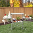 thumbnail image 3 of Portable BBQ Table with Shelves and Carrying Bag, 3 of 3