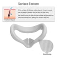 thumbnail image 2 of Cubierta para ojos Bloqueo de luz Almohadilla de silicona suave transpirable Cojín de sombreado Reemplazo de piezas Reemplazo para Oculus Quest 2 Gris blanco AweSitey EL005194-04B, 2 of 2