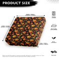 thumbnail image 4 of Yuyamidu Pumpkin Sofa Cushion Covers Soft Sofa Couch Covers with Elastic Bottom Removable Seat Slipcovers for Chair Home Decor, 4 of 5