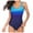 Z07-Blue, variant on Gibobby Women's One Piece Athletic Racerback Swimsuit Modest Sport Bathing Suit for Training and Lap Swimming(Red,L)