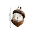 thumbnail image 3 of RICHMJ Forest Animal Acorn Ornaments – Cozy Forest Christmas Ornaments, 2026 Pine Cone Animal Decoration, Woodland Creature Figurine, Acrylic Hanging Ornament Home Party Décor (V), 3 of 9