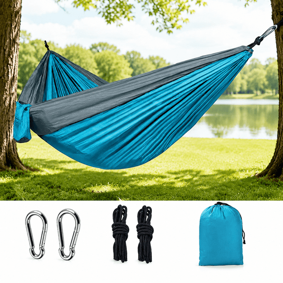 Hammock, Parachute Nylon, Parachute Nylon Camping Outdoor Sleeping
