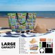 thumbnail image 5 of Fotbe Construction Machinery Bolsa de Viaje para Playa - Resistente al Agua, Bolsa Tote de Gran Capacidad y Ligera con 7 Bolsillos para Mujeres y Hombres, 5 of 7