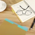 thumbnail image 3 of Miangastore 10 Pcs Tab Dividers 6 Holes Plastic Labels Index Binder Dividers for A5 Size Notebook Planner, 3 of 8