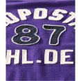 thumbnail image 2 of Aeropostale Hombre 87 Athl. Camiseta con adornos del departamento, morado, extragrande Aeropostale Camiseta adornada, 2 of 2