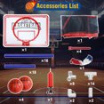 thumbnail image 5 of Wdmiya Arcade Basketball Game for Kids, Indoor Outdoor Basketball, Kid Sport Toys with 4 Balls, Basketball Game Toys Gifts for Boys and Girls, Ages 3-12, 5 of 9