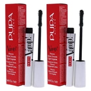 Pupa Milano Vamp! Mascara - 504 Military Green - Pack of 2 - 0.32 oz Mascara