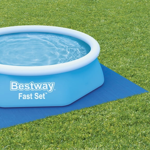 Tapete Protector Para Alberca Tapiz Inferior Bestway Color Azul