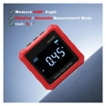 thumbnail image 3 of Digital Angel Meter Relative & Absolute Angle Measurement 3 Side Magnetic Electronic Goniometer ,Compact Design, 3 of 7