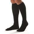 thumbnail image 3 of JOBST Men 15-20 mmHg Medical Compression Closed Toe Knee High Socks, White, Large, 1 Pair, 3 of 3