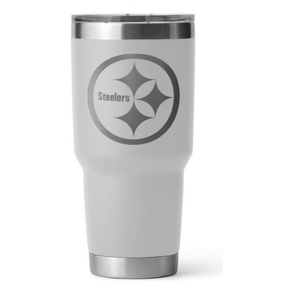 Vaso Térmico WAALS Acero Inoxidable Steelers 30oz Blanco