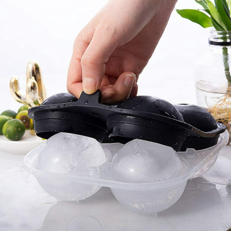 2.5 Inch Giant Ice Ball Mold - Makes Large Sphere Ice Mold Tray Round –  Alchemy Superior Goods