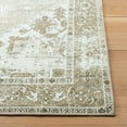 thumbnail image 4 of SAFAVIEH Tucson Jayla Oriental Machine Washable Area Rug, Sage/Ivory, 8' x 8' Square, 4 of 12