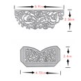 thumbnail image 2 of Troqueles de corte de metal MESYGK plantilla floral para tarjeta de boda, 2 of 6