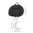 thumbnail image 2 of HONITANO Portable Moon Shaped Wooden Lyre Harp 7 String Instrument for Beginner Musicians, 2 of 8