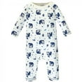 thumbnail image 2 of Touched by Nature Baby Boy Organic Cotton Coveralls 3pk, Woodland, 3-6 Months, 2 of 4