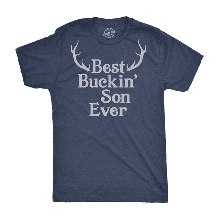 Mens Best Buckin Son Tshirt Funny Hunting Tee Deer Hunter  For
