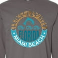 thumbnail image 4 of Inktastic Miami Beach Florida Travel Trip Long Sleeve T-Shirt, 4 of 5