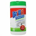 thumbnail image 2 of Brillo Basics Multi Surface Bathroom Cleaner Wipes 40 Count, 2 of 3