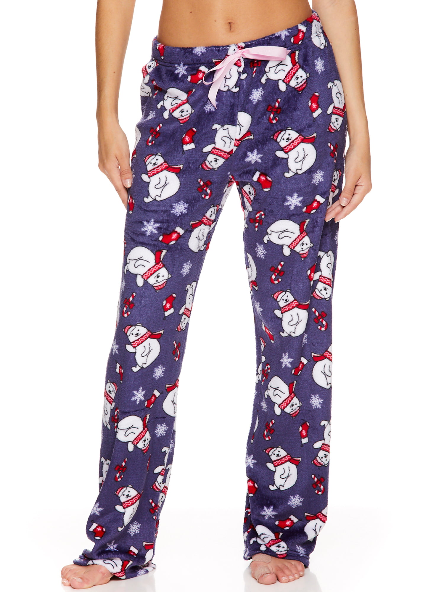 VIP Women's & Womens's Plus Plush Sleep Pajama Pant - Walmart.com