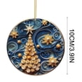 thumbnail image 2 of MMJ Christmas Wall Decor Flat Acrylic Sign Hanging Ornament Home Holiday Decoration 3.94in, 2 of 7
