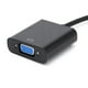 thumbnail image 2 of 1080P DVI macho a VGA hembra Adaptador convertidor de video DVI 24 + 1 Cable adaptador de DVI-D a VGA de 25 pines para TV Computadora portátil (Negro), 2 of 4