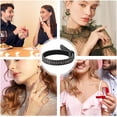 thumbnail image 3 of HUGFEGWE Ring Measuring Strap | Ring Sizer Gauge Set | Ring Sizer Measurement, Strap and Soft Ruler, Jewelry Sizing Tool Tape Finger Size Measurement Circle for Finger Circumference Measurement, 3 of 8