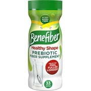 Benefiber Healthy Shape Prebiotic Fiber Supplement Powder for Digestive Health, Daily Fiber Powder - 33 Servings (8.7 Ounces)
