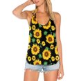 thumbnail image 1 of Camisetas sin mangas con estampado de verano para mujer a la moda, camisola con tirantes finos sin mangas de corte bajo, chaleco holgado con espalda descubierta Pompotops lopia999391, 1 of 8