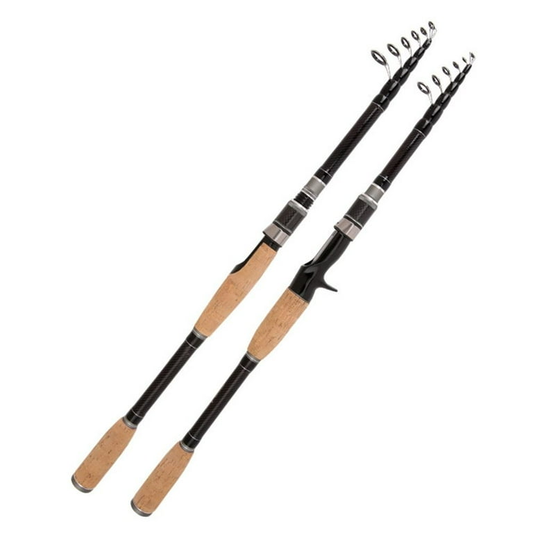 Mini Portable Fishing Tackle Stream Hand Pole Telescopic Fishing Rod  Ultralight