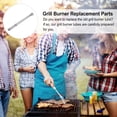 thumbnail image 3 of Baluue 4-Pack Stainless Steel Gas Grill Burner Tubes with Design for Outdoor Cooking, 3 of 8